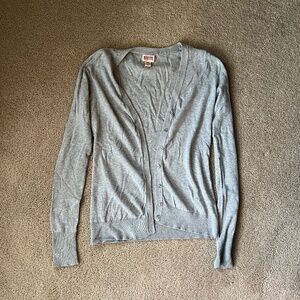 Mossimo Gray Button Cardigan Size S